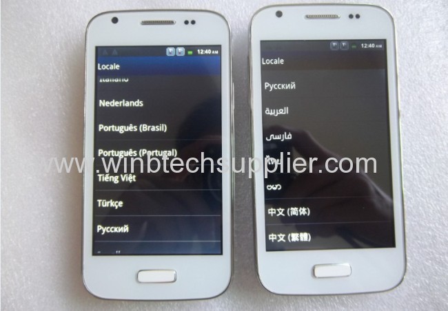 4inch mini s4 mini 9500 i9500 gsm 850900 1800 1900mhzworld wide use phone