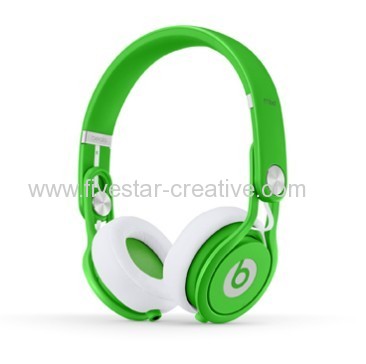 beats green headphones