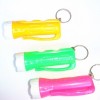 Key chain LED flashlight