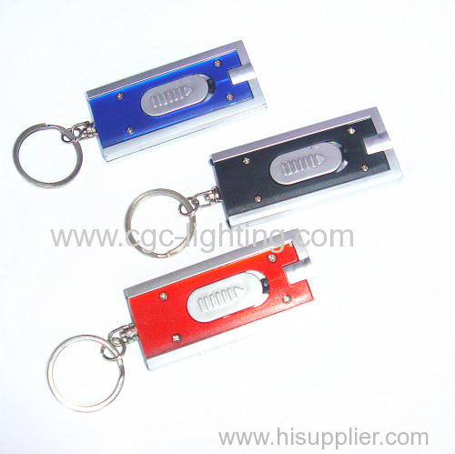 Aluminium Led key chain flash light