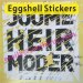 Custom Personalised Blank Eggshell Stickers