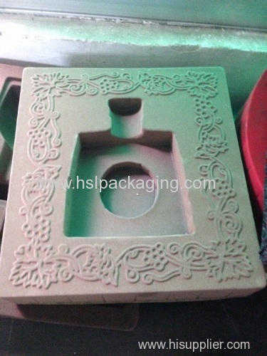 cosmetic high grade flocking packaging box