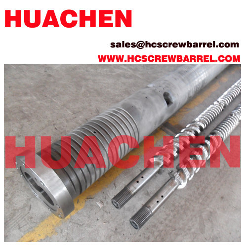 KMD Parallel twin screw barrel