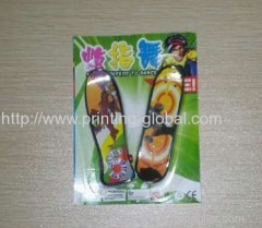Heat transfer film for finger skateboard of children toys