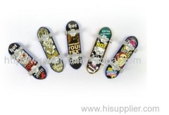 Heat transfer film for finger skateboard of children toys