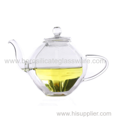 Double Wall Insulated Glass Teapots Coffee Pots