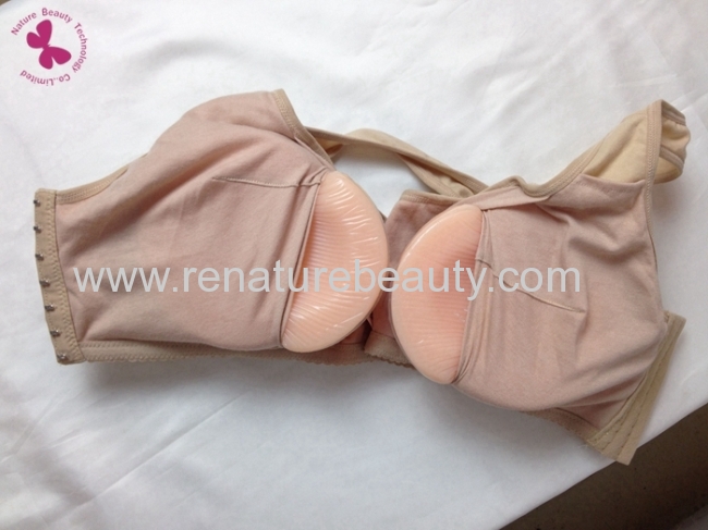 OEM brown breast for crossdresser for African or black man 