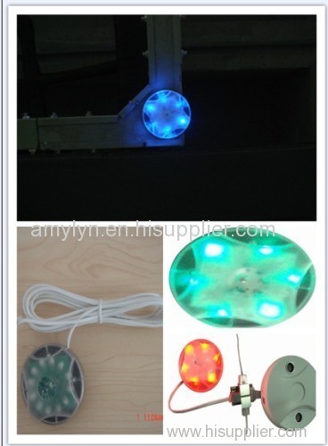 led indicator with red and green colors