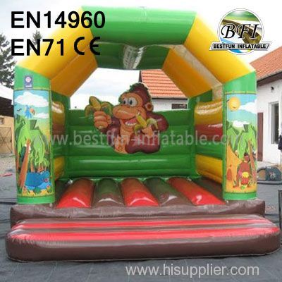 Cute Monkey Inflatable Bouncer