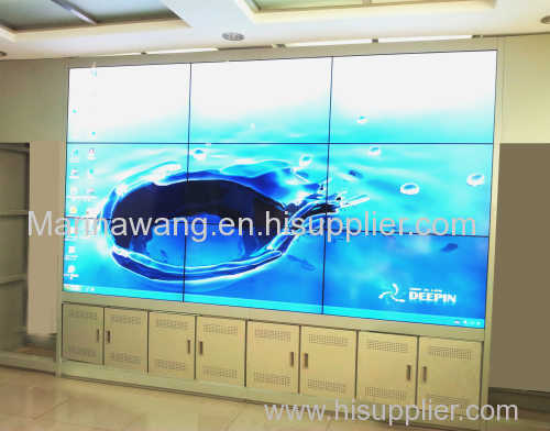 Splicing video wall for advertising PIP function with LED backlight