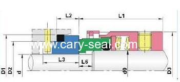 JOHN CRANE type 58B O -ring Mechanical Seal