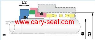 mechanical Seal for sanitary pump Vulcan type 94