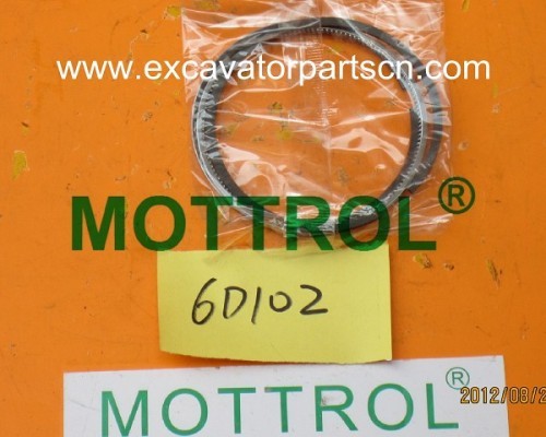 6D102 PISTON RING FOR EXCAVATOR