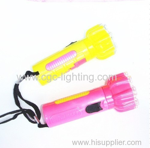 Led flash light with focus brightness