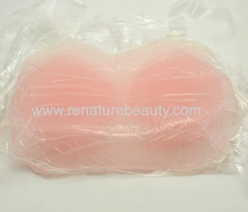Pure silicone prosthesis breast forms for crossdressing