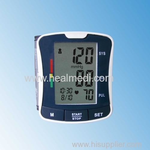 automatic wrist type blood pressure monitor