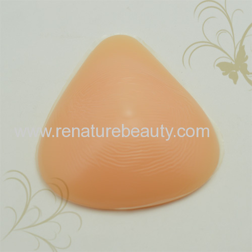 Top quality silicone made breast prosthesis for mastectomy in triangular shape