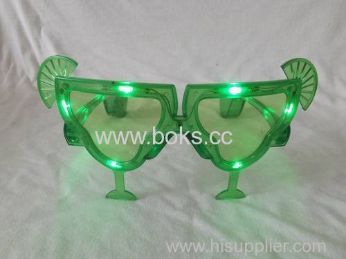 wineglass shape party glasses 2014 led party glasses