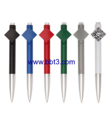 New promotional ballpen with dimensional code on clip