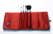 Travel cosmetic brush kits