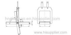 Electro Permanent Lifting Magnet for Tilting Handling Plate