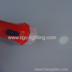 Plastic key chain flash light