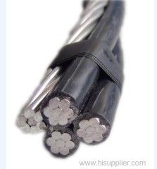 solid core pvc insoulated aluminum power cable