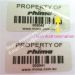 Tamper Evident Property Label Stickers