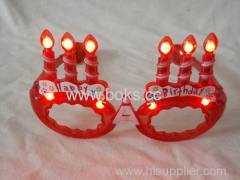 cake shape LED glasses