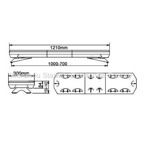 Warning LED Ultimate Light bar