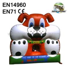 Inflatable Dog Bouncer for baby