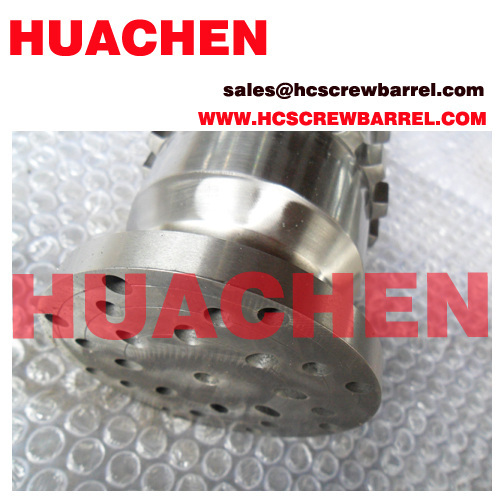 Film screw and barrel