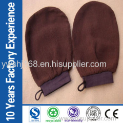 Viscose hammam scrub mitt tan removal mitt