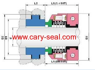 Elastomer Bellow Seal 10R,10T