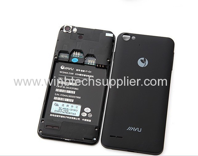 JIAYU G4 Advanced 2G 32G 3000mAh black and white color MTK6589T smartphone Quad Core Android mobile phone made in china 