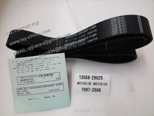 SXV1# VCV10 ACV3# MCV20 MCV30 MCX10 MCX20 1MZ/3MZ Timing Belt:13568-20020/13568-29025/13568-29015