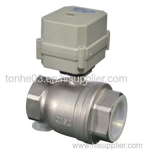 Electric Actuated Ball Valve electric shut off valve motorized ball valves