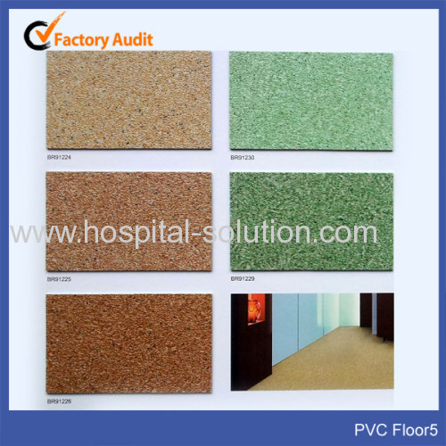 Hospital Using Plastic Sheet for Floor Covering