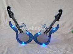 guitar shape LED glasses