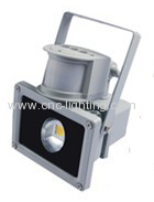 10W IP65 COB led Floodlight with PIR Sensor detector