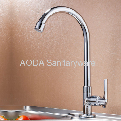 Kitchen half turn faucet mixer