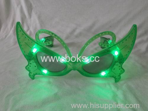 butterfly shape party glasses 2014 led party glasses