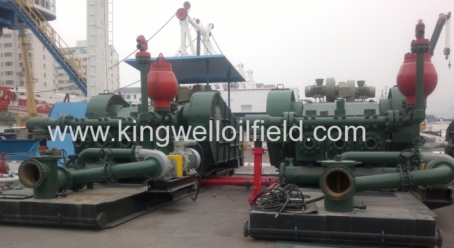 F-1000 Horizontal Triplex Single Mud Pump