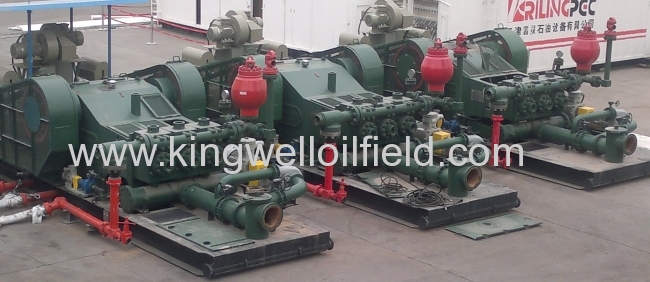 API Standard Oil well Mud Pump (F-1000)