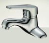 Basin faucet mixer with two pillar