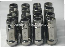 Auto parts lug nuts 17 Hex Steel Alloy Nuts 48MM PVD