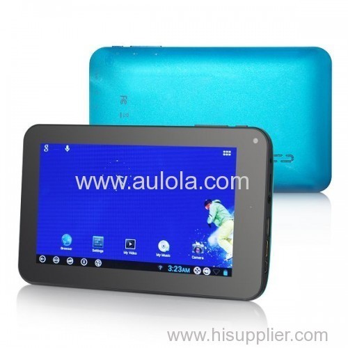 7" 4GB Blue Multi Touch Android 4 HD Tablet PC - Aulola