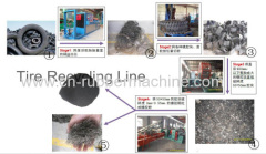Used/Waste Tire Recycling Machine