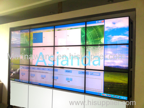 lcd wall design RS232 video wall with brightness 450cd/m2