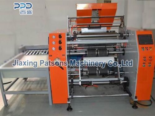 LLDPE stretch film rewinder machinery